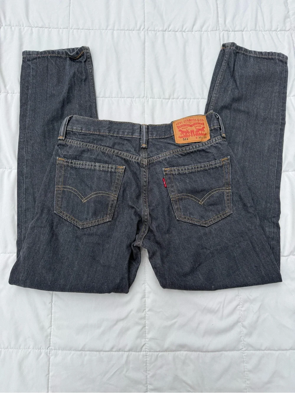 Dark Wash men’s Jeans - Classic Straight Leg